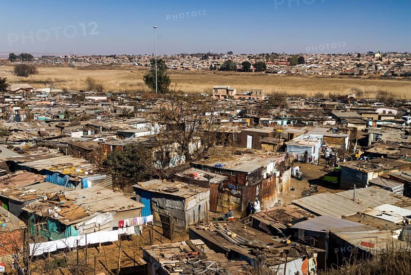 Tin shacks
