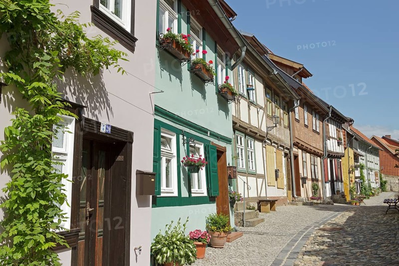 Half-timbered houses