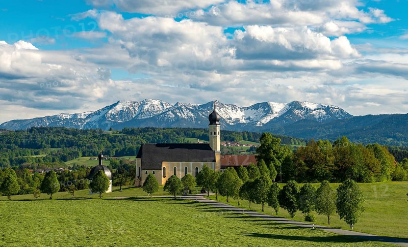 Pilgrimage church St. Marinus and Anian in Wilparting