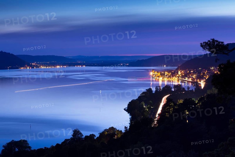 Lake Constance at the blue hour