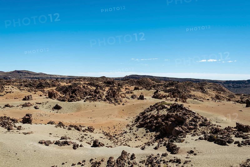 Volcanic landscape surrounding the Pico del Teide