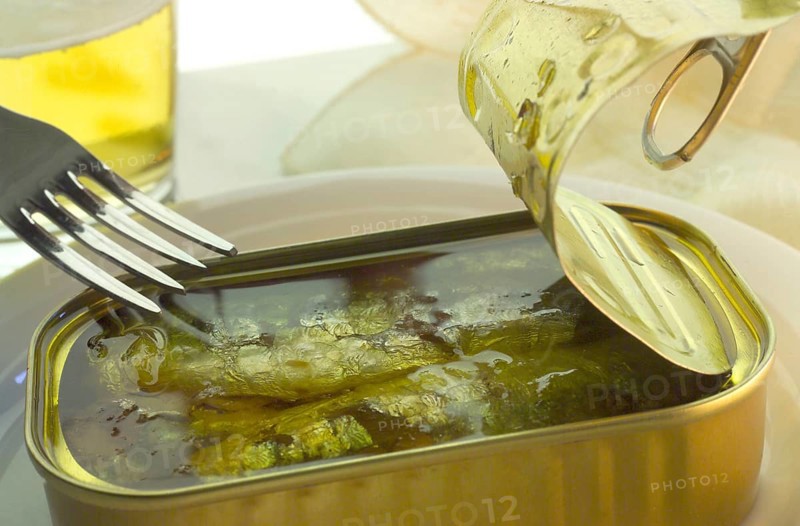 Sardines in a can