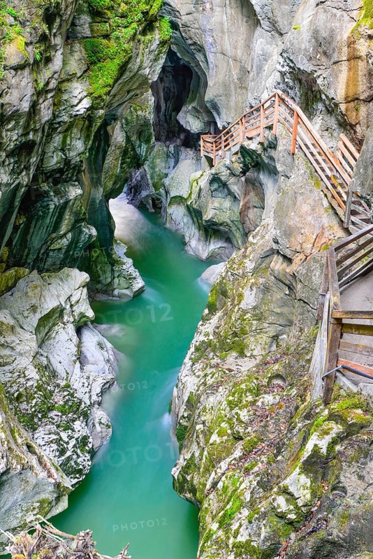 In the Lammerklamm gorge