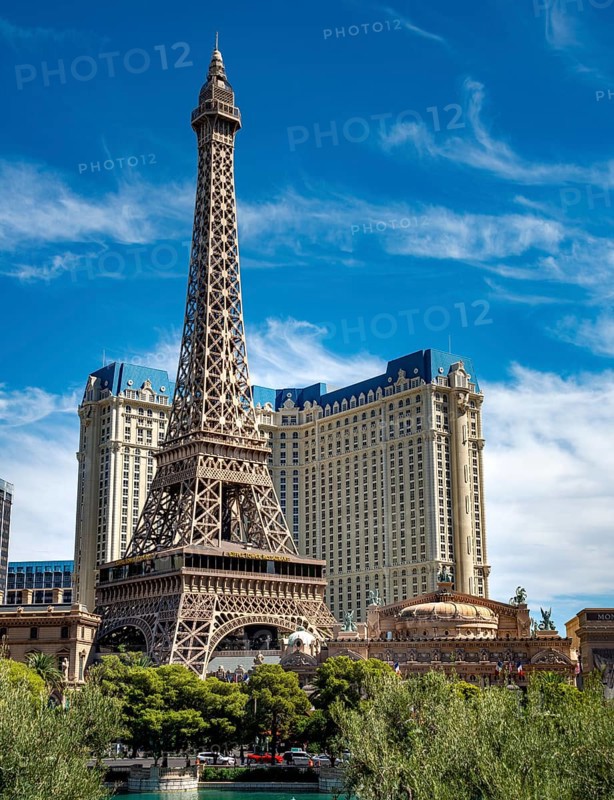 Reconstructed Eiffel Tower