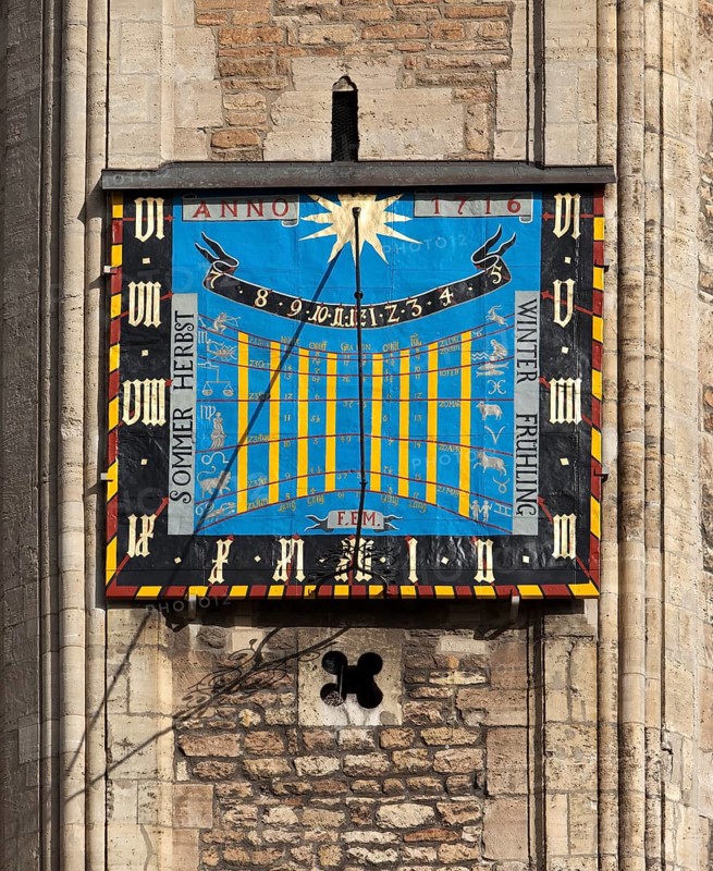 Sundial at the Cathedral