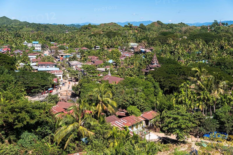 View of a village