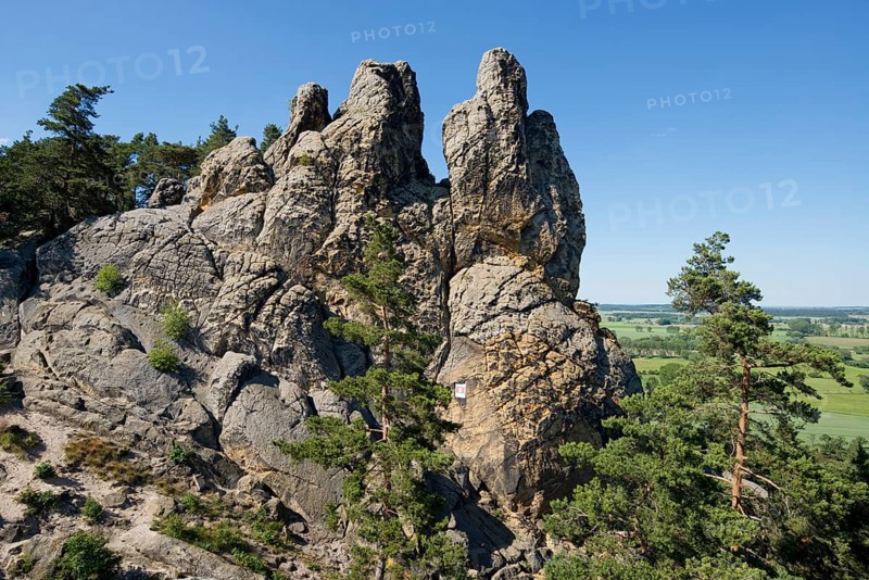 Hamburger Wappen' sandstone formations