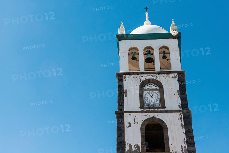 Bell tower of the Church of Santa Ana