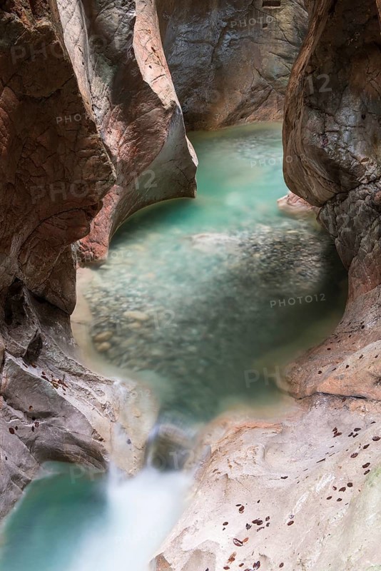 Washouts in the Seisenbergklamm