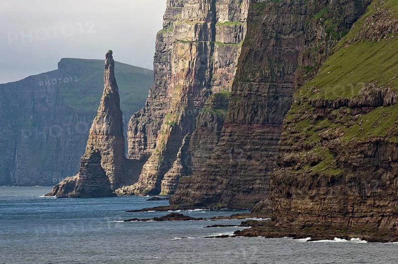 Rock pinnacle and cliff
