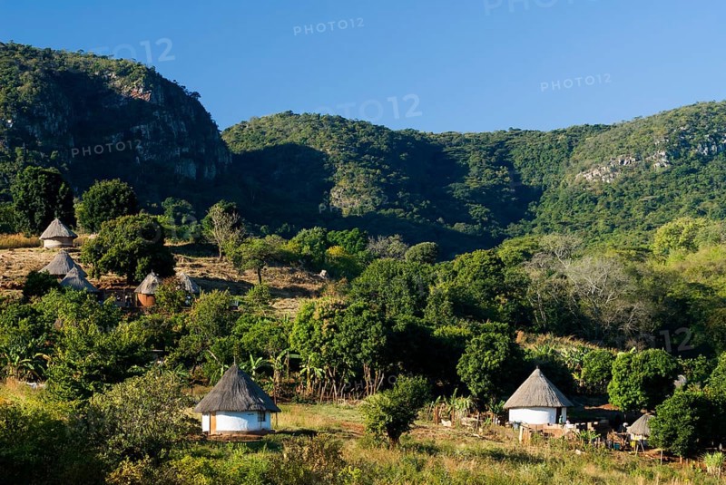 Adobe houses