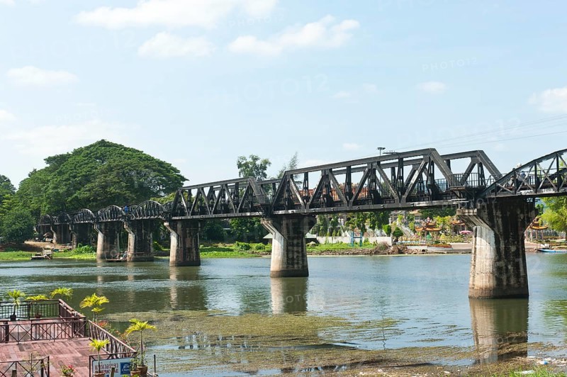 Railway bridge over the River Kwai