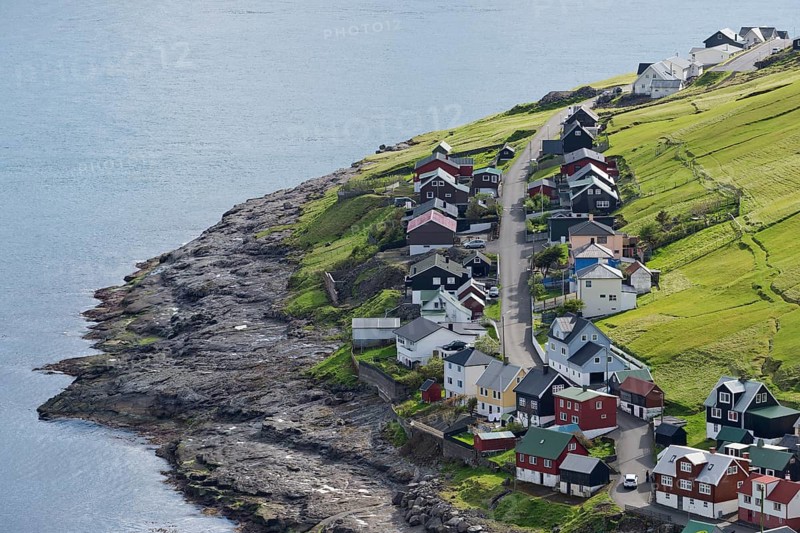 Houses by the sea