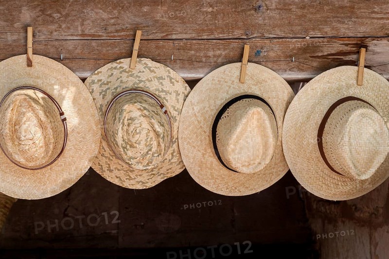 Straw hats for sale