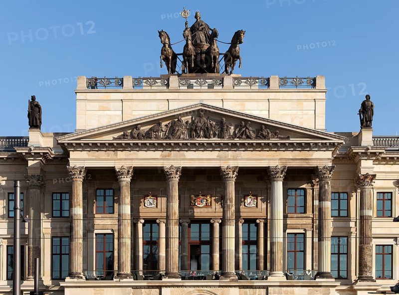 Brunswick Castle with Quadriga