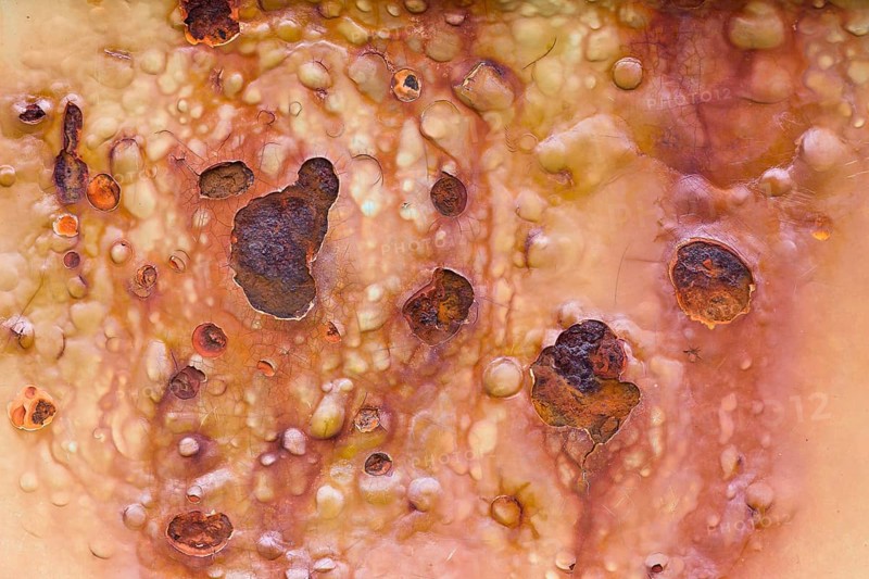 Rust stains