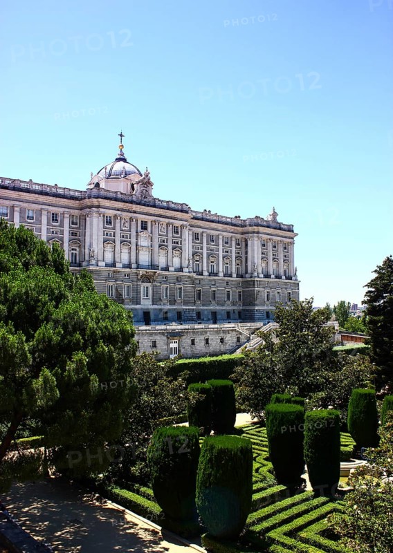 Royal Palace with gardens