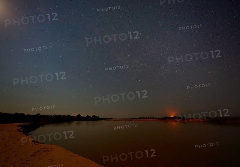 The Tsiribihina River at night