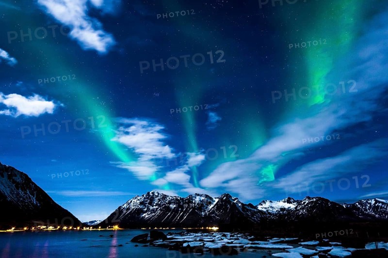 Northern Lights or Aurora Borealis
