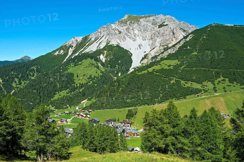 In the Malbun hiking area