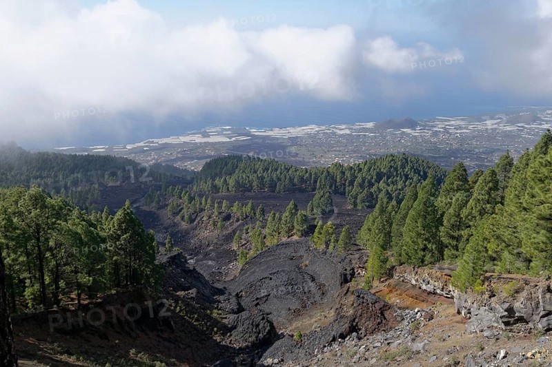 Lava flow from 1949