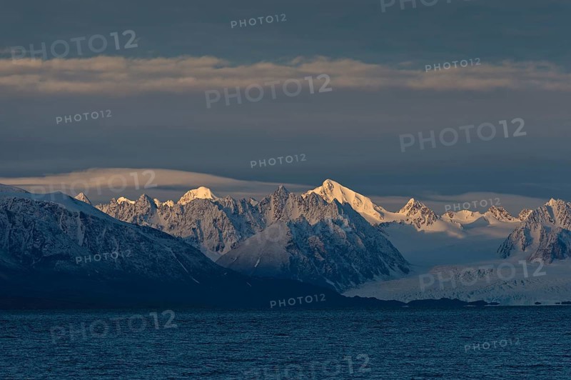 Mountains and glaciers