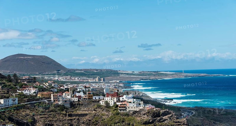 Coastline der Region Garachico