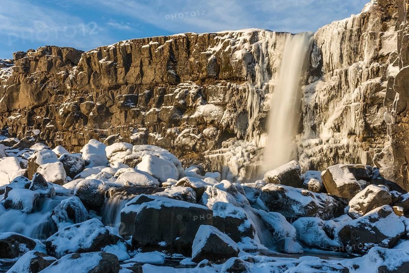 Oxararfoss waterfall