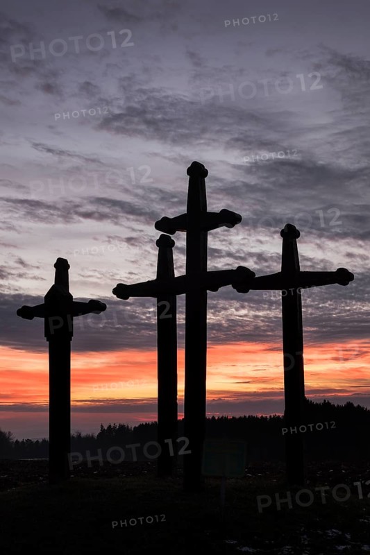 Plague crosses near Emmingen ab Eck