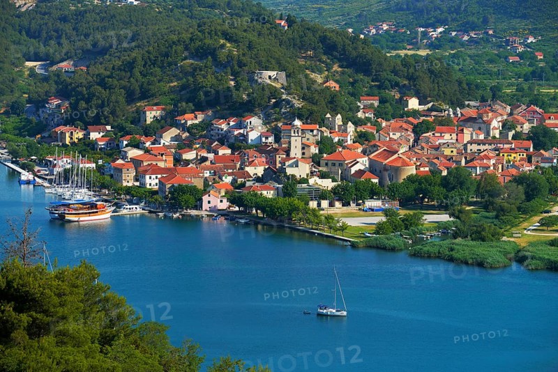 Townscape of Skradin