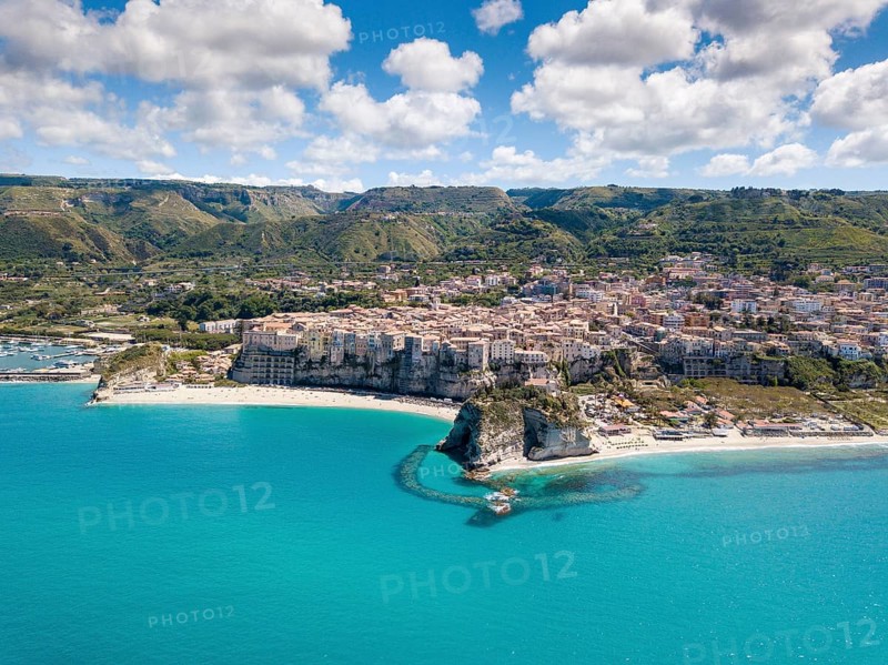 Arial view of Tropea