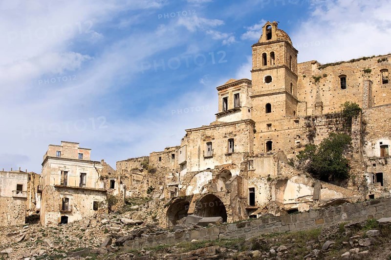 Abandoned mountain village Craco