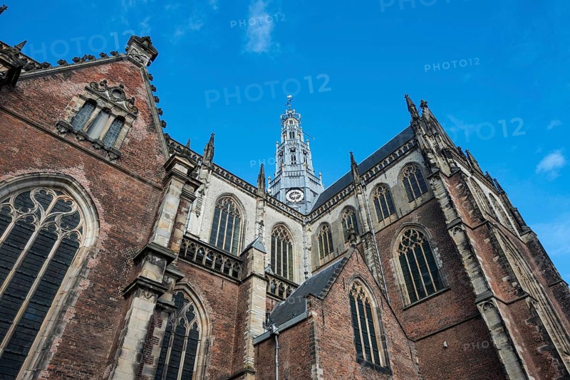 Gothic Cathedral Sint-Bavokerk