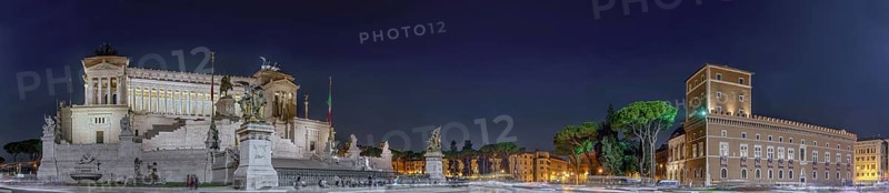 Piazza Venezia with national monument Monumento Vittorio Emanuele II