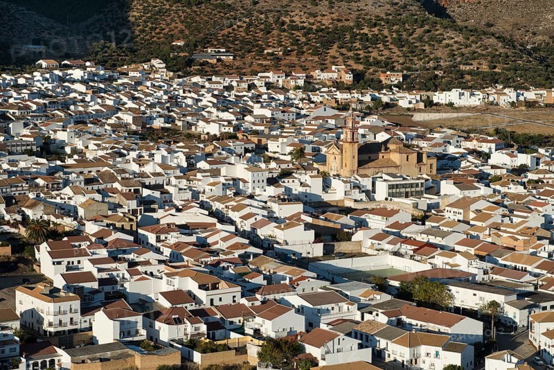 The Andalusian town of Algodonales