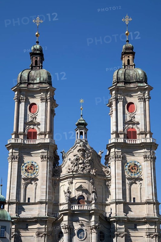 Towers of the Collegiate Church of St. Gallen