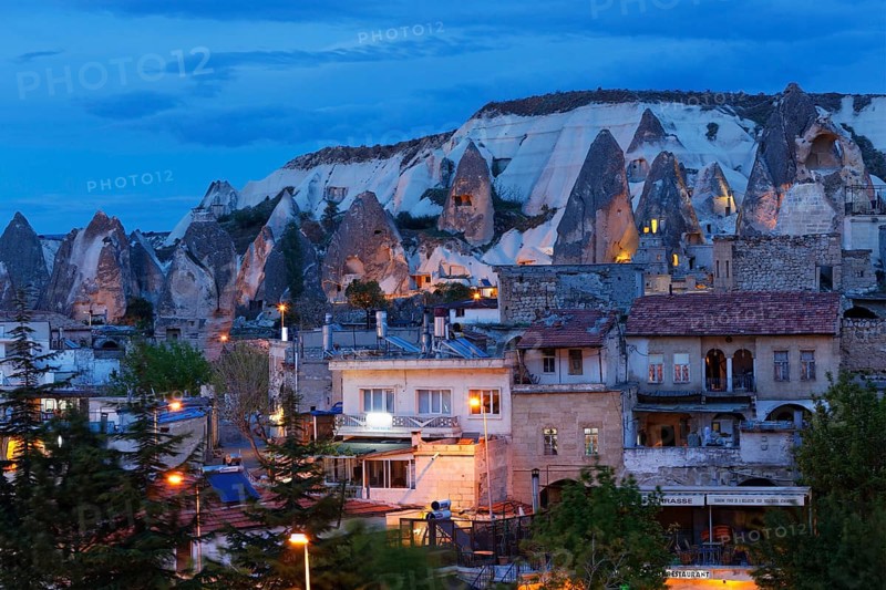 View of the town of Goreme