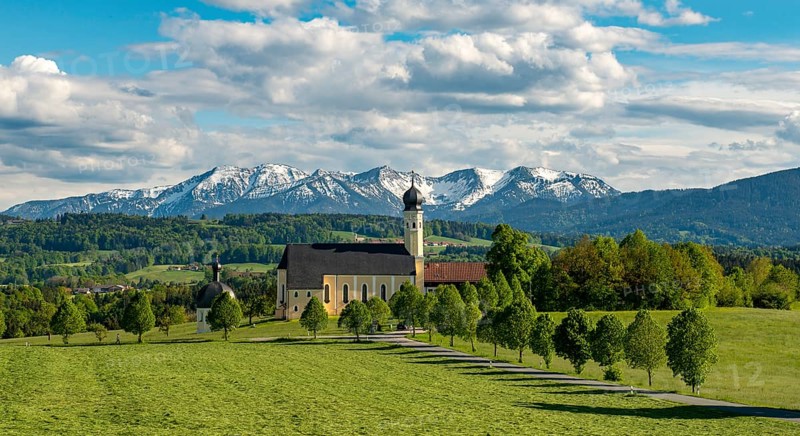 Pilgrimage church St. Marinus and Anian in Wilparting