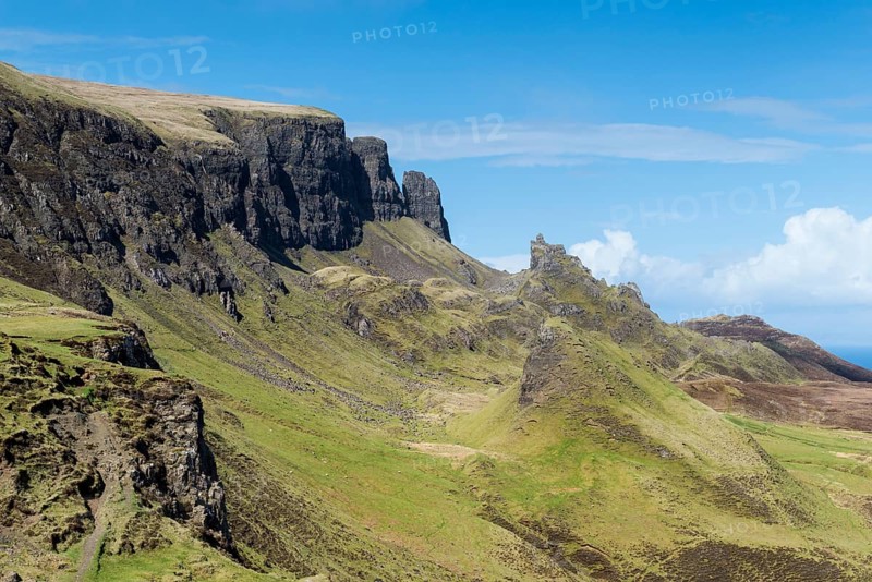 Rocky landscape of Quiraing
