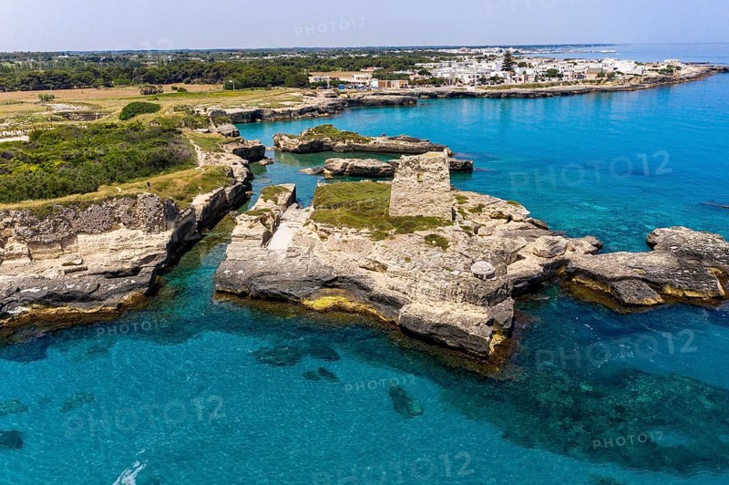 Tower and bay of Roca Vecchia