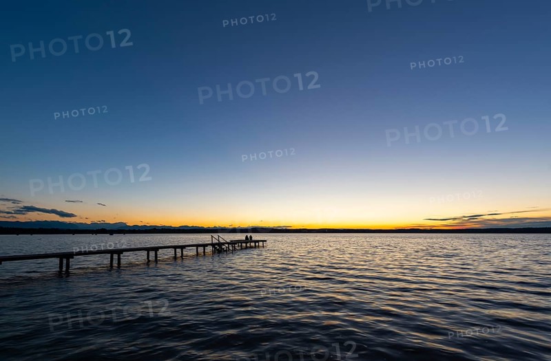 Sunset at Lake Starnberg