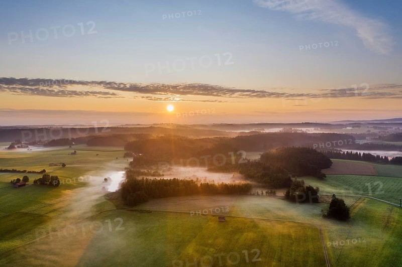 Sunrise at Dietramszell