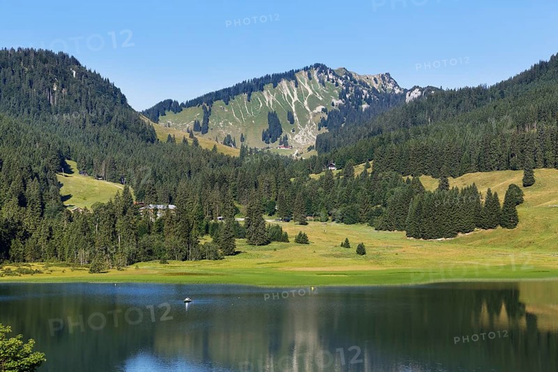 Spitzingsee Lake with Mt Bodenschneid
