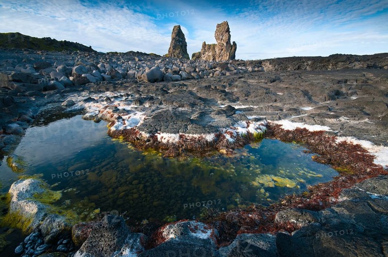 Londrangar basalt rocks