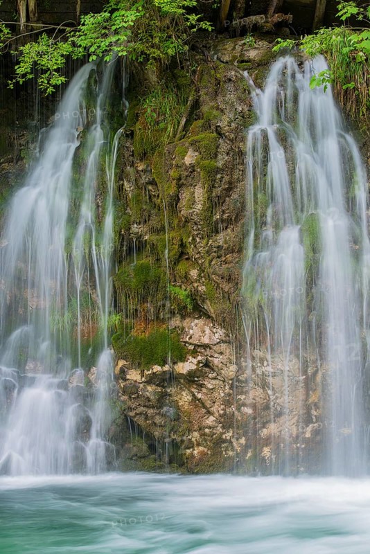 Waterfall in Mendlingtal valley