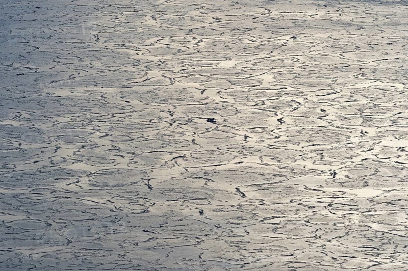 Pancake ice