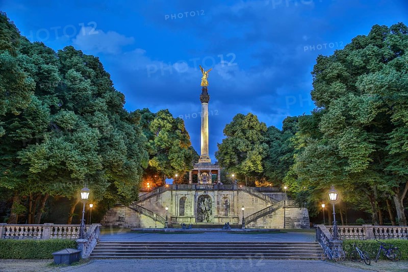 Maximilian Park with the Angel of Peace