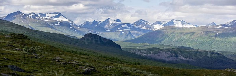 Panoramic view from Prinskullen mountain