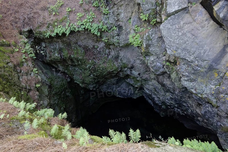 Volcanic vent of Hoyo de La Sima
