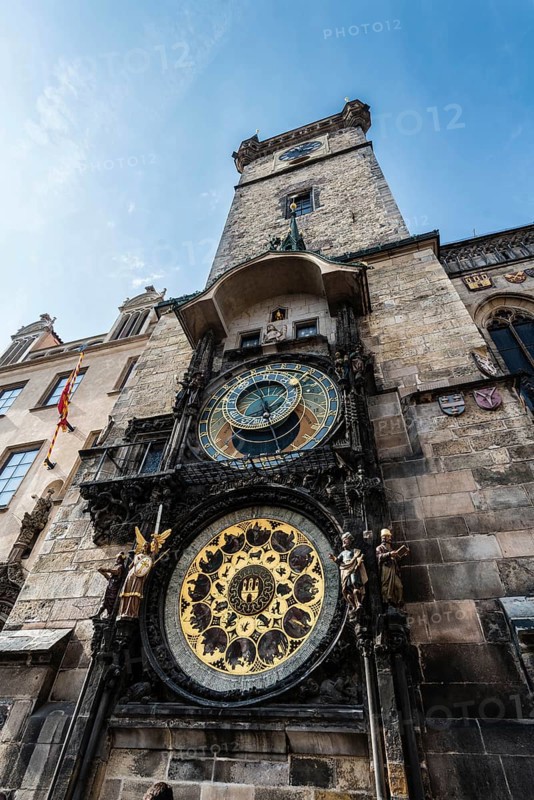 Prague astronomical clock or Prague orloj